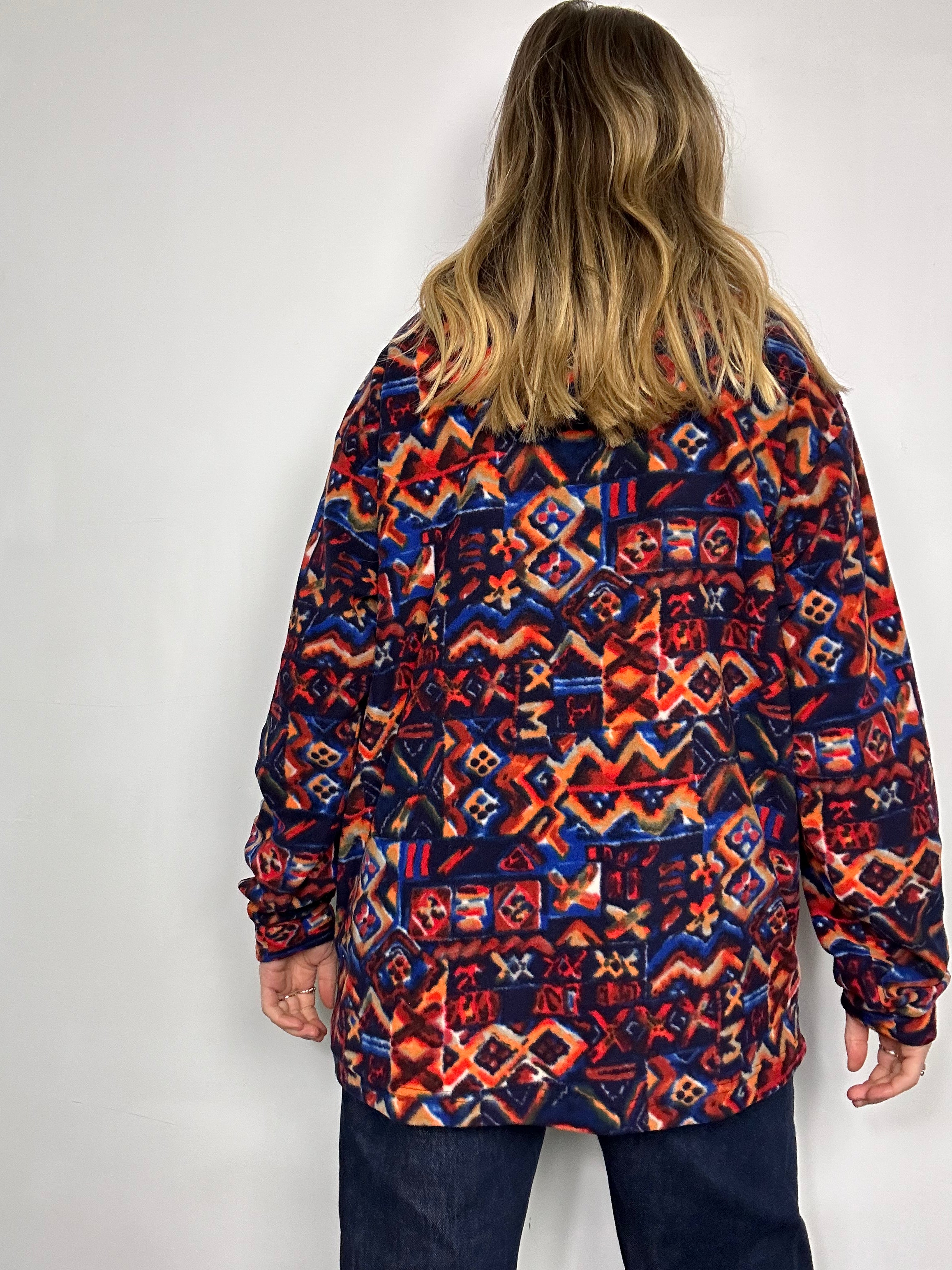 Aztec 80's Fleece Size m