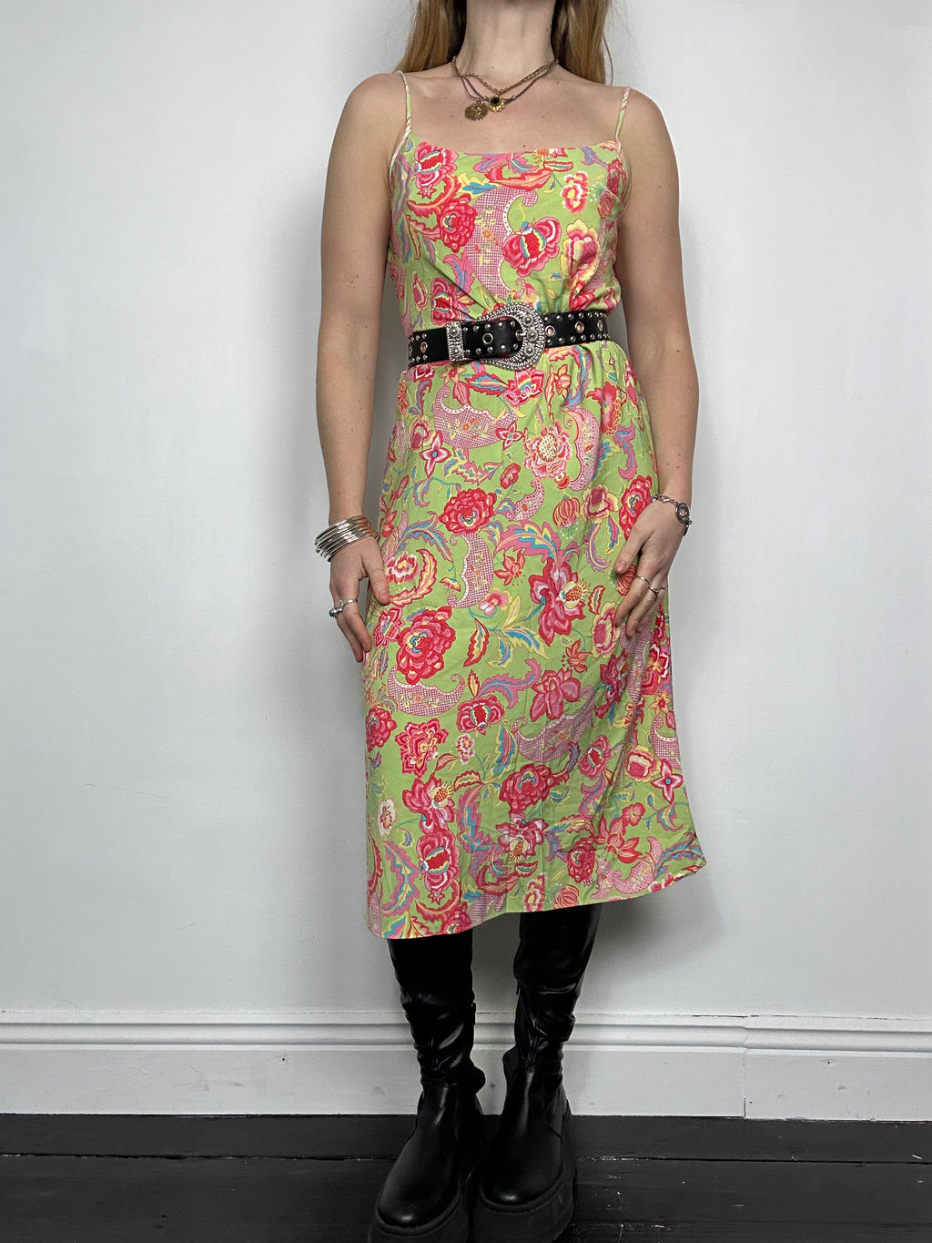 Floral Slip Dress Size 10/12