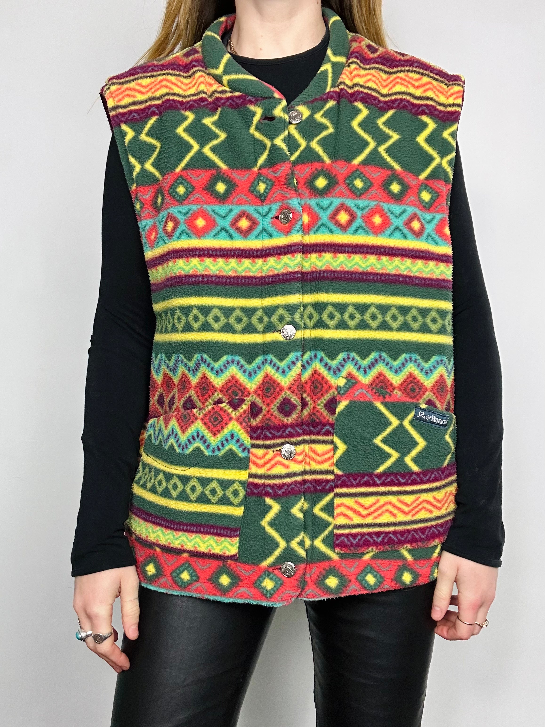 Fleece Gillet Aztec Size L