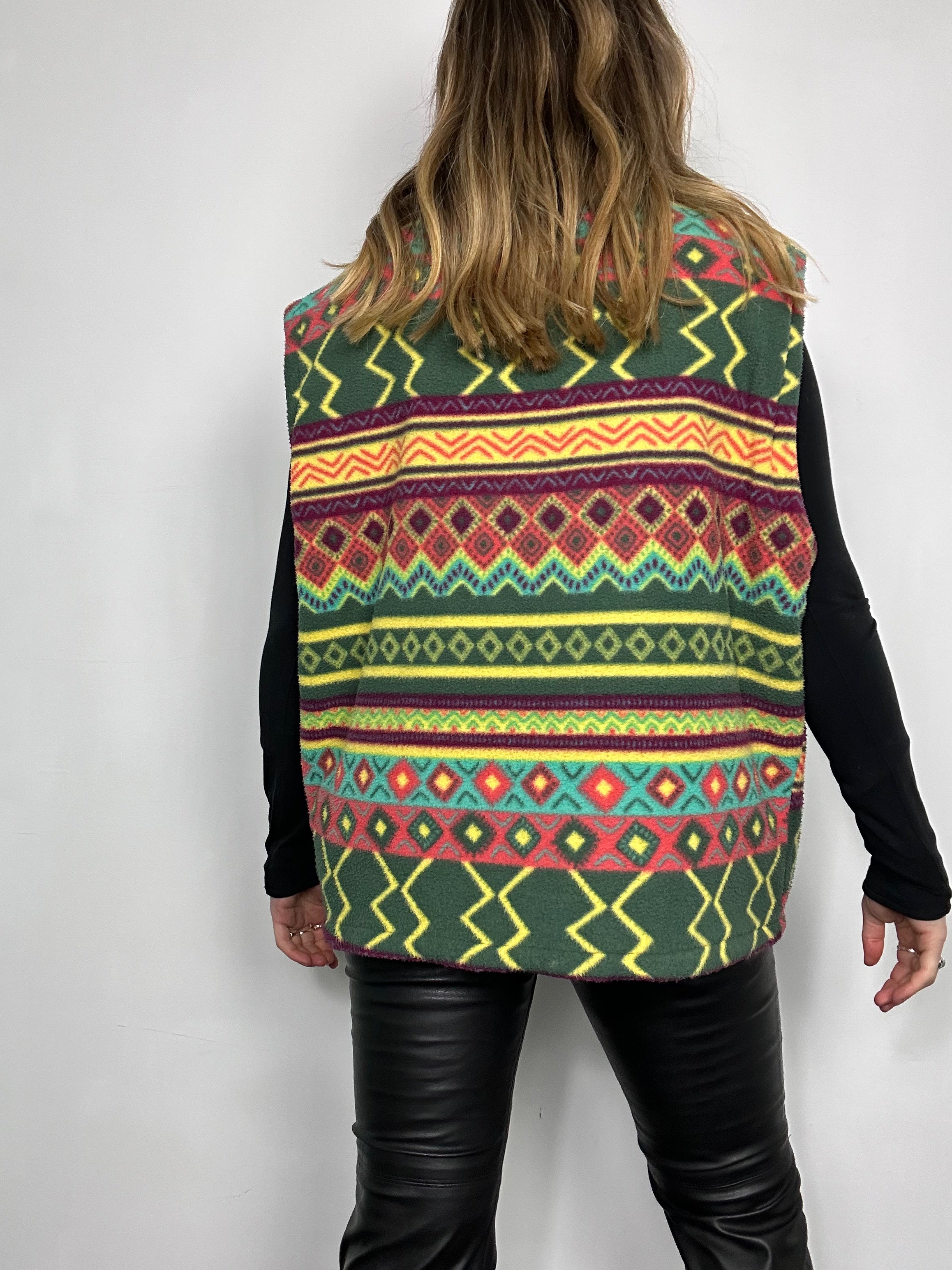 Fleece Gillet Aztec Size L