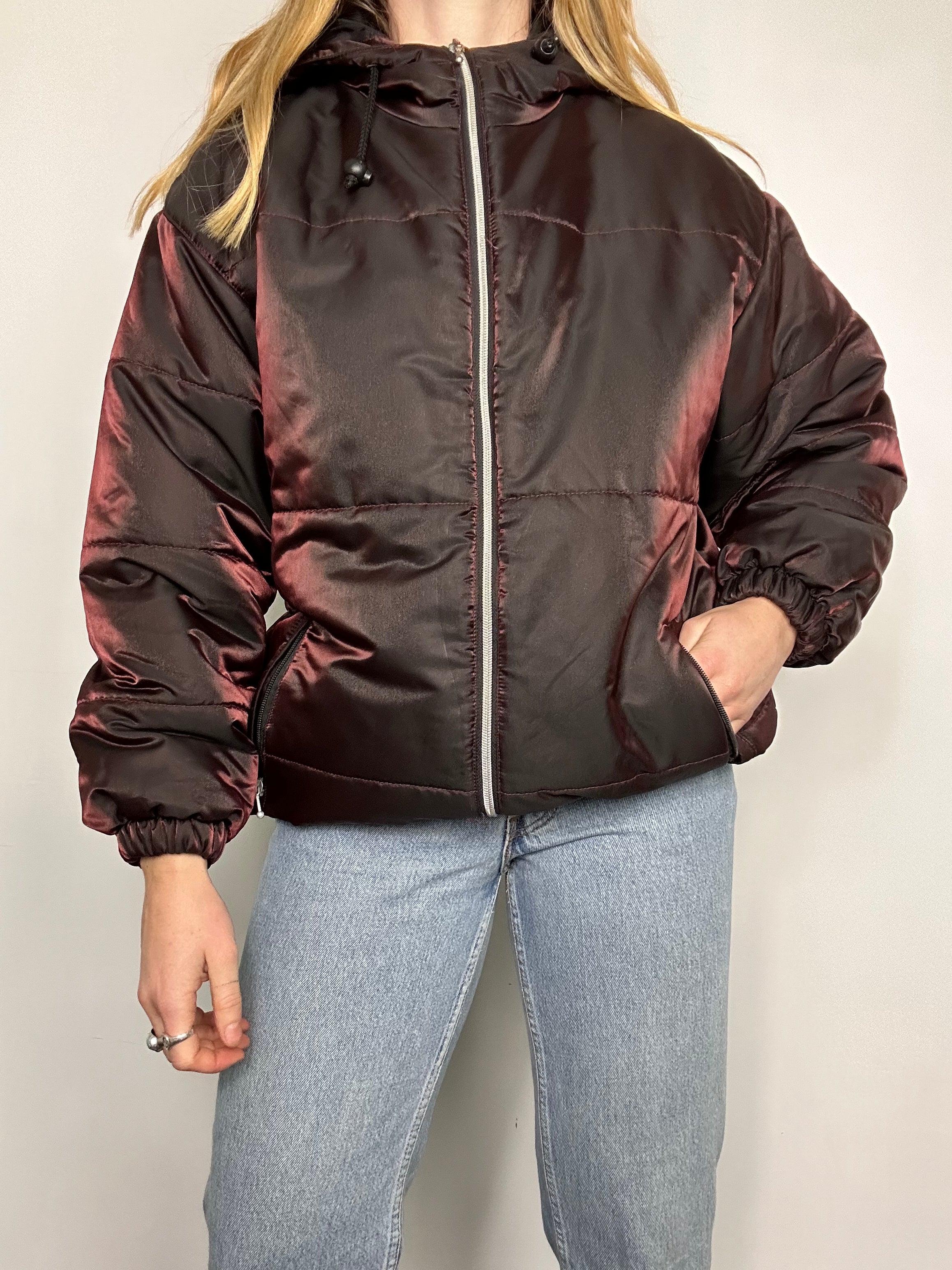 Iredecent Puffer jacket Size 10/12