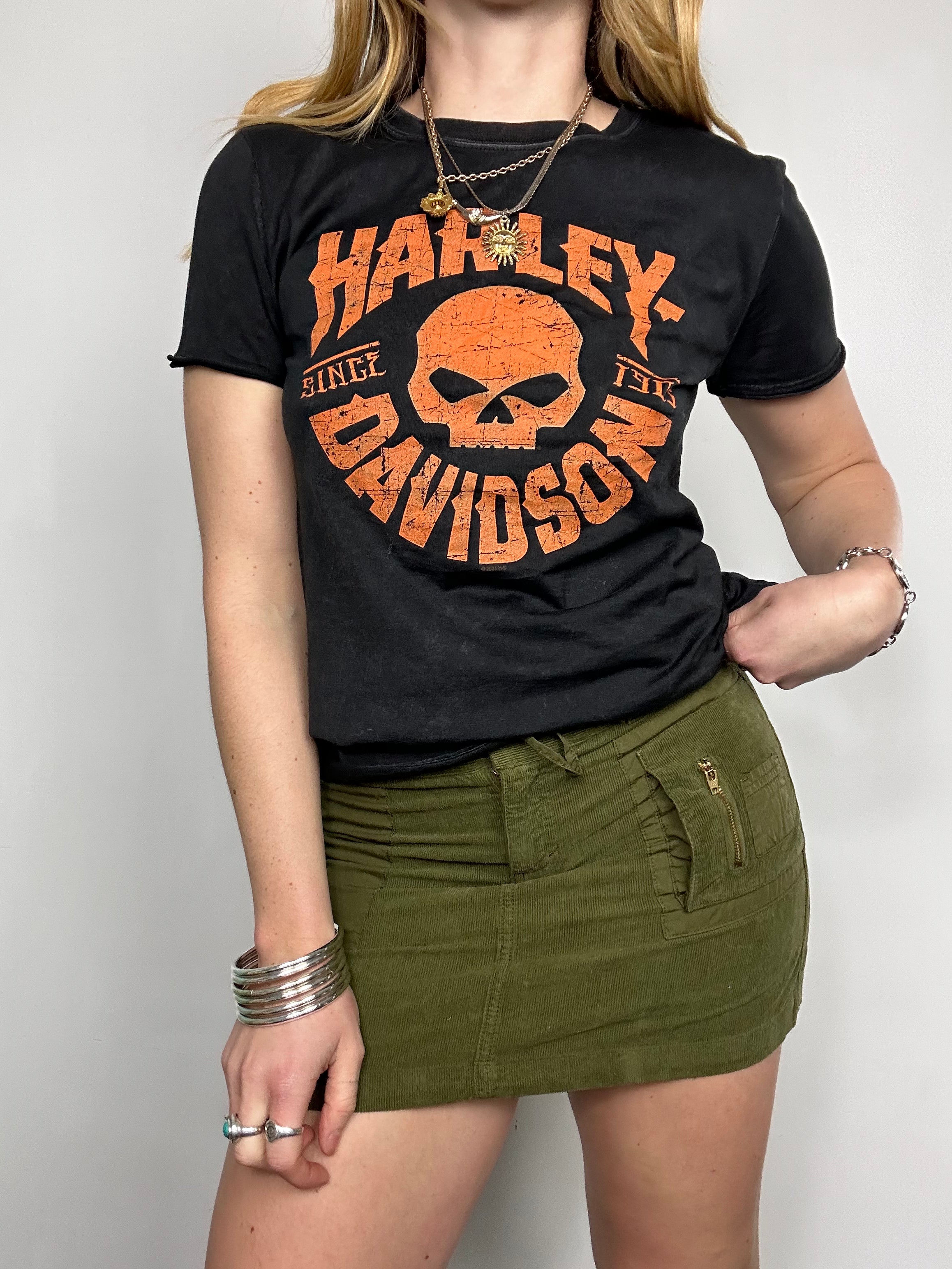 Harley Davidon T Shirt Size 12