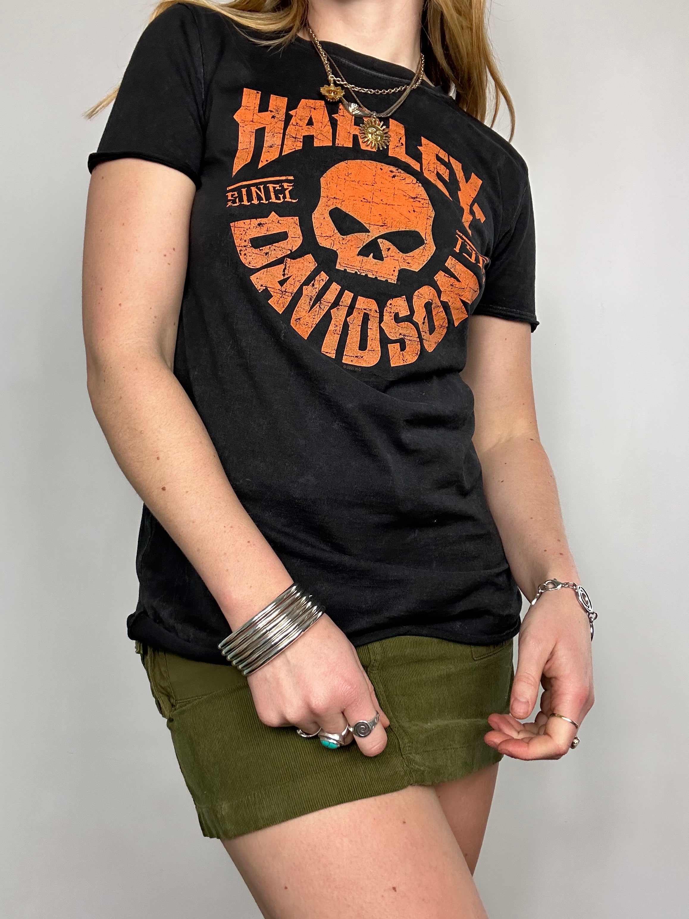 Harley Davidon T Shirt Size 12