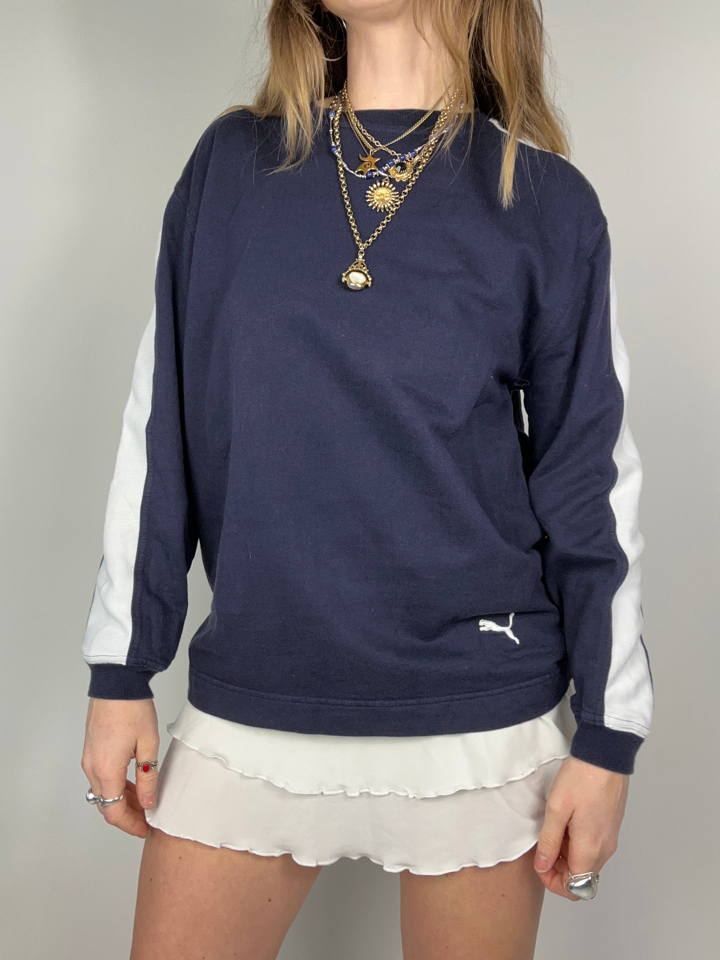 Puma Navy Sweater Size M