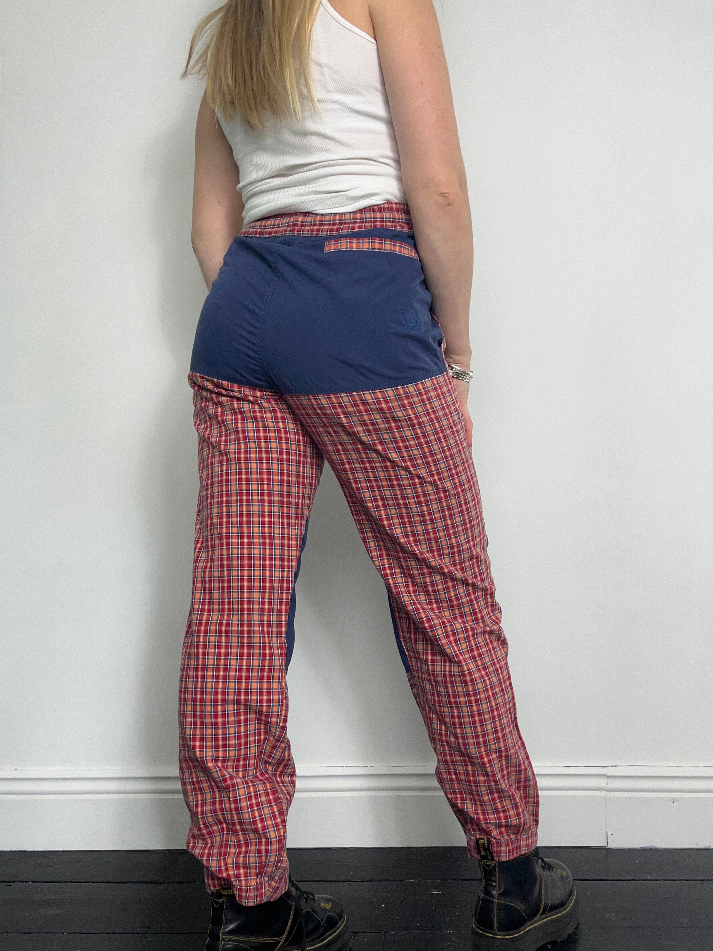 Tartan 90's Rock Climbing Pants Size 8