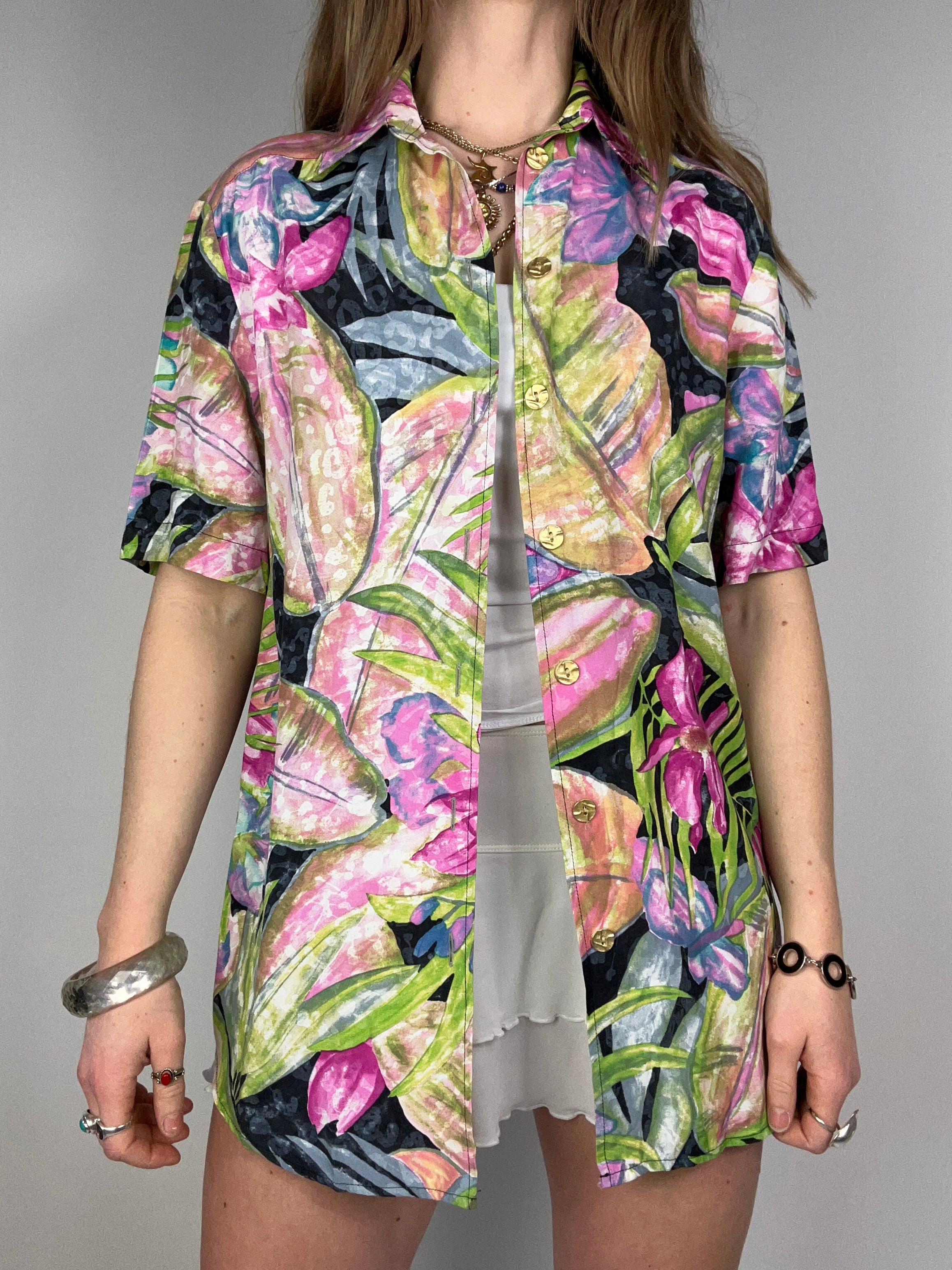 Floral Shirt Size S