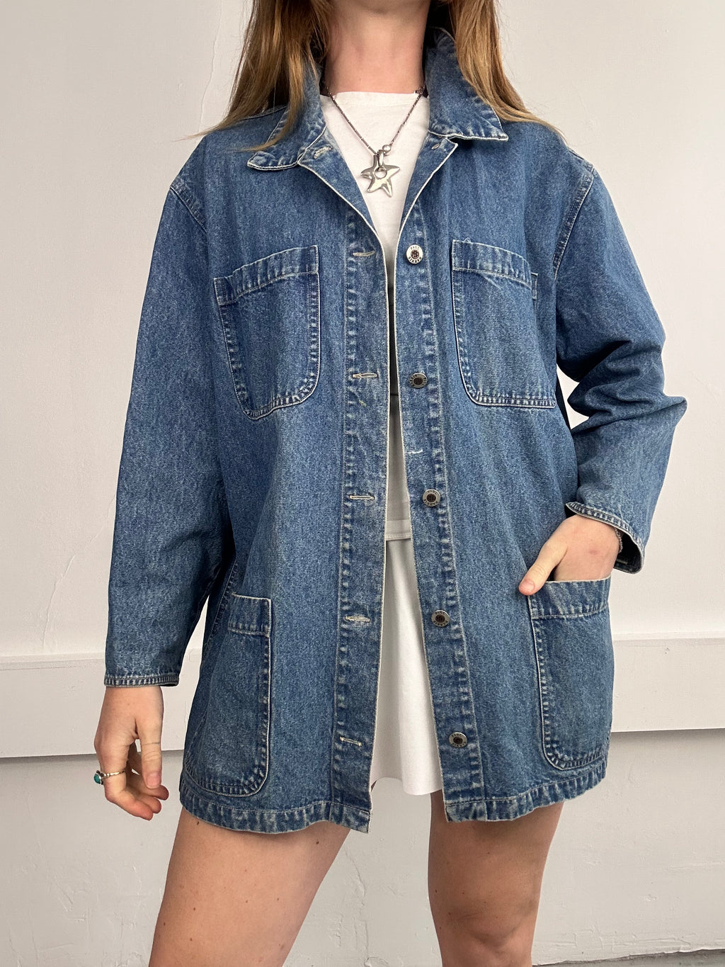 Denim 90's Chore Jacket Size M/L